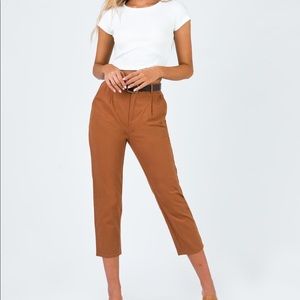 Princess Polly brown pants